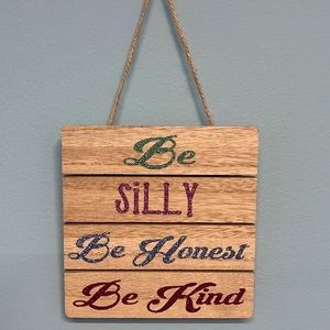 Inspirational wall hanging